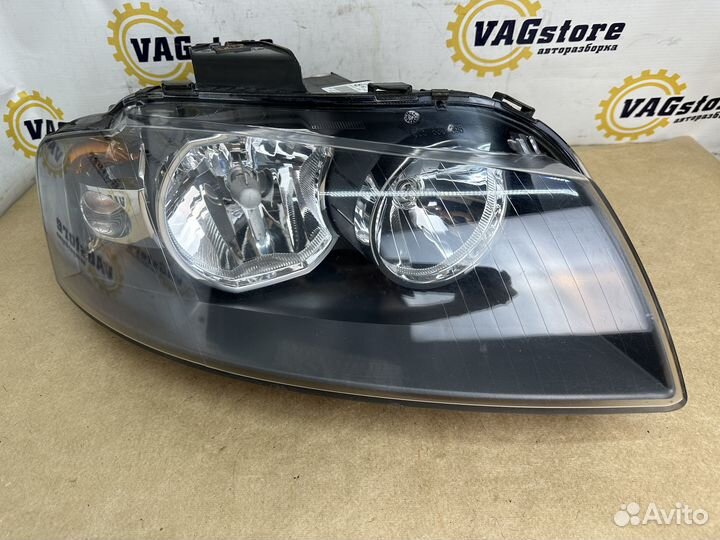 Фары Audi A3 8P 2006 (1-ый рестайлинг)