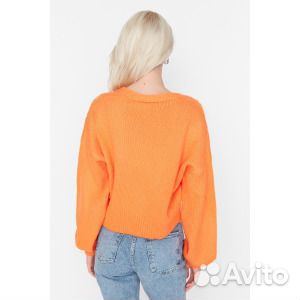 Кардиган trendyolmİLLA, оранжевый
