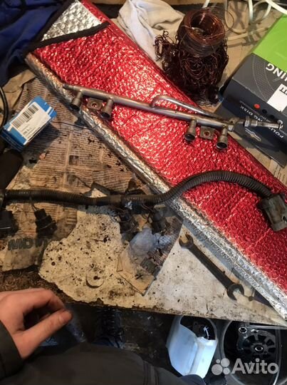 Топливная рампа ваз форсунки