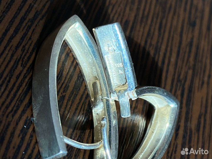 Винтажные серьги(кокошник)