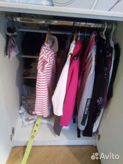 Детская кровать гардероб для девочки