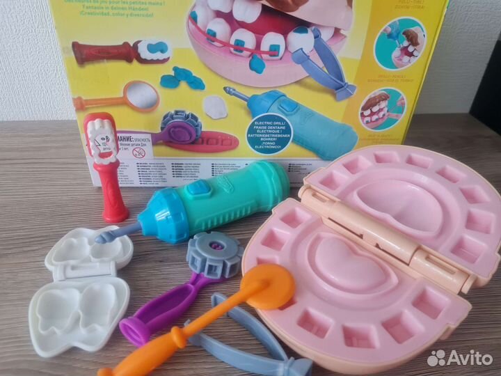 Наборы Плей до. Зубастик и динозаврики