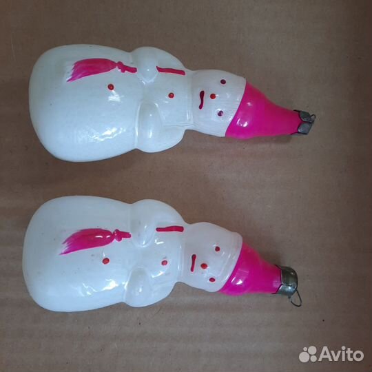 Елочные игрушки советские