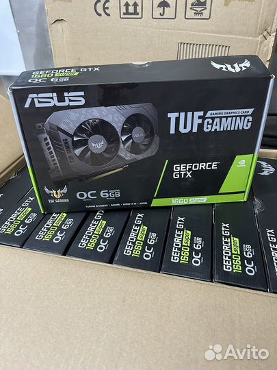 Коробка от видеокарты GeForce GTX 1660 super