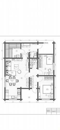 Дом 100 м² на участке 5 сот.