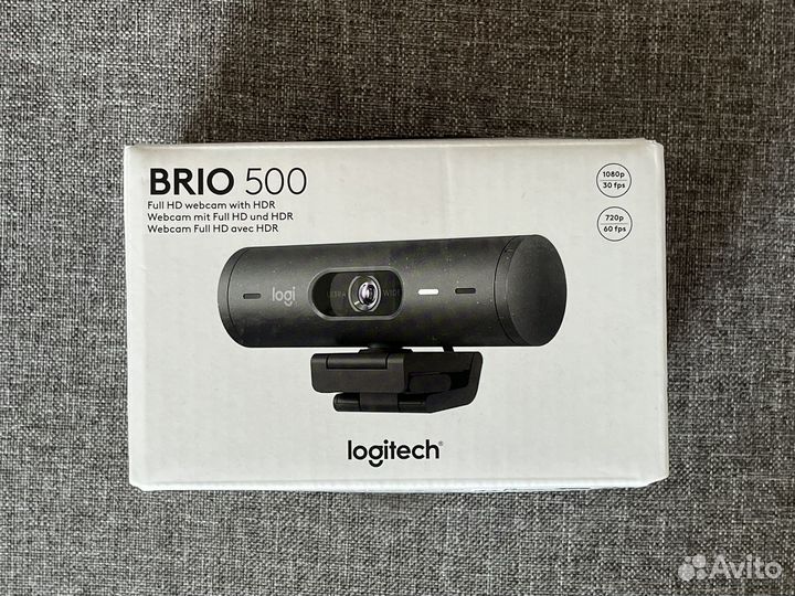 Вебкамера Logitech brio 500