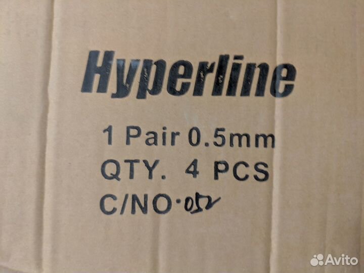 Провод Hyperline UTP1-C5E-solid-cross-500 новый