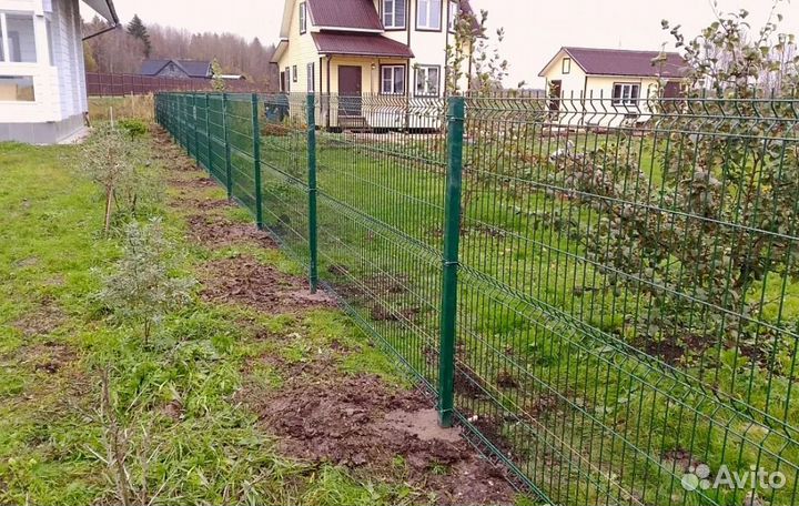 Забор металлический профессионально качественно