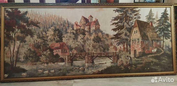 Картины(гобелен антиквариат)