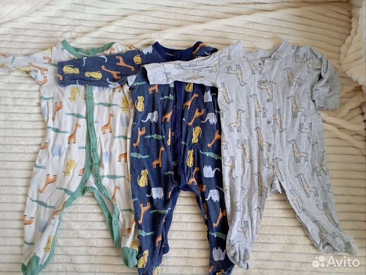 Вещи пакетом на мальчика от 0до 6 месяцев
