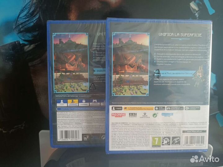 Minecraft Legends Deluхе ps4/ps5 (новый)