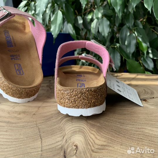 Birkenstock arizona pink сандалии женские