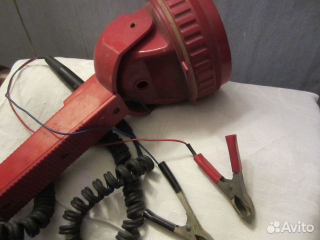 Фонарь с проводом