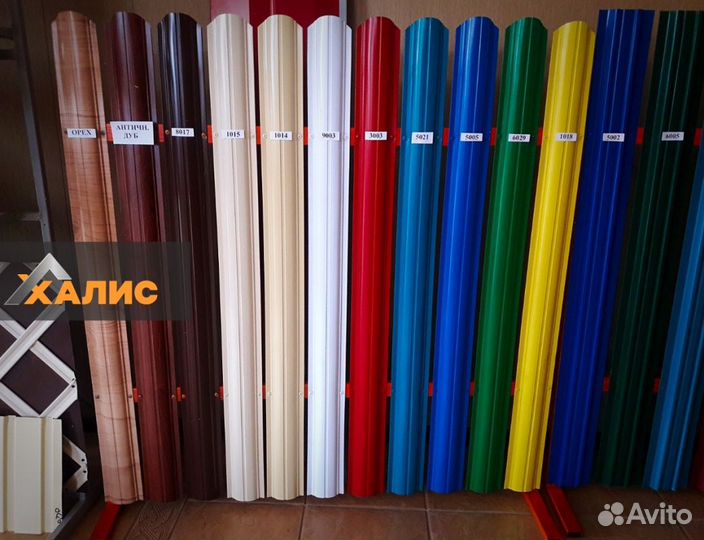 Евроштакетник фигурный