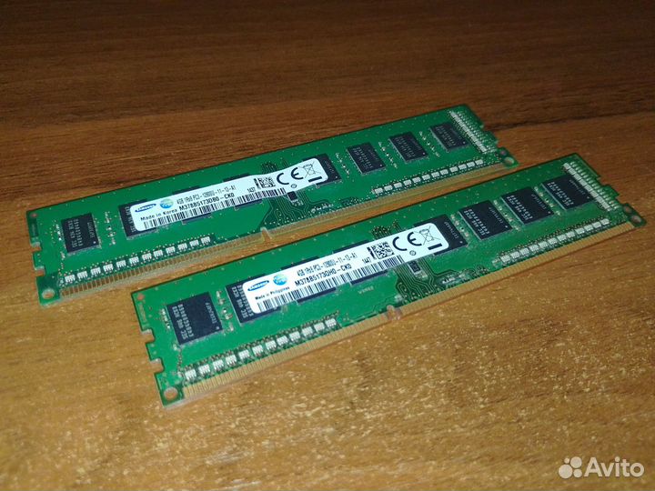 Оперативная память ddr3 8gb 1600mhz