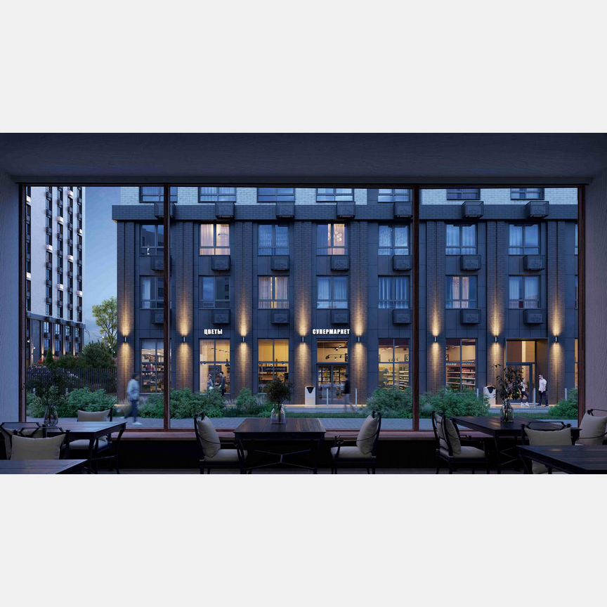 2-к. квартира, 56,5 м², 22/25 эт.