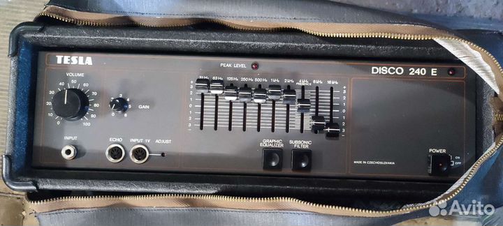 Усилитель Tesla disco 240 e