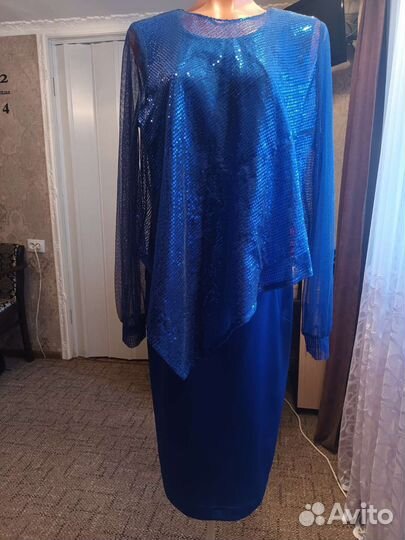 Платье нарядное 50