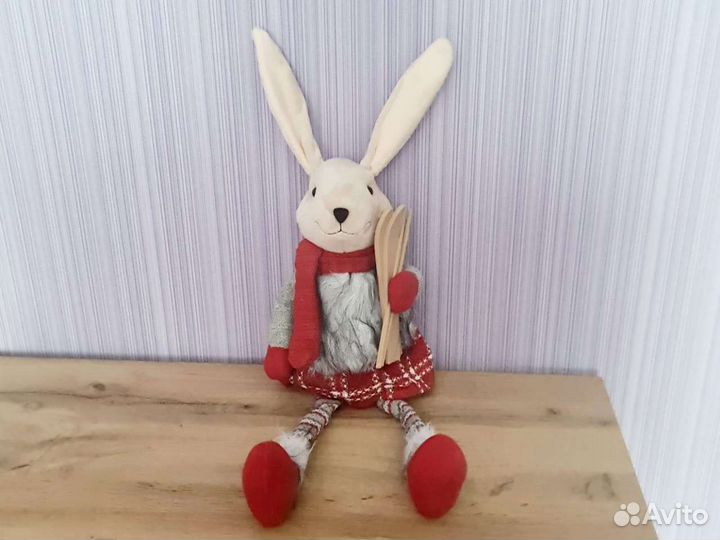 Кролик мягкая игрушка 60см новый