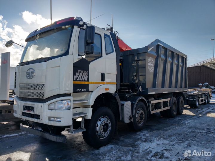 FAW J6 CA3310 с КМУ, 2024