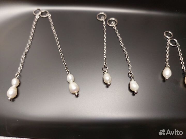 Жемчуг в серебре