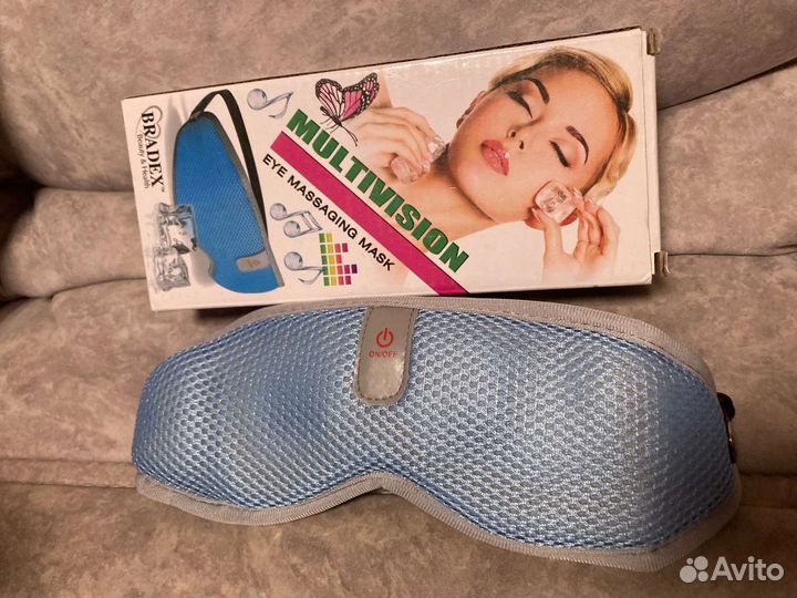 Bradex маска массажёр для глаз Multivision