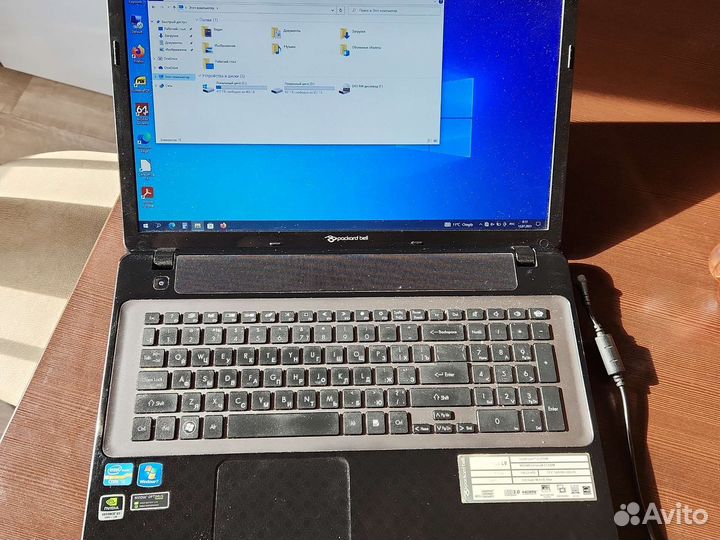 Ноутбук packard bell