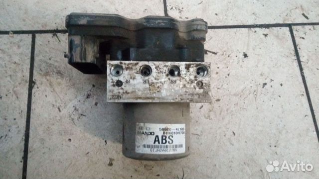 Блок abs hyundai solaris kia rio 3