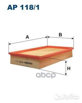 Фильтр воздушный mercedes AP1181 Filtron