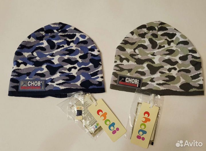 Шапка Chobi чоби для мальчика Новая M 52-54