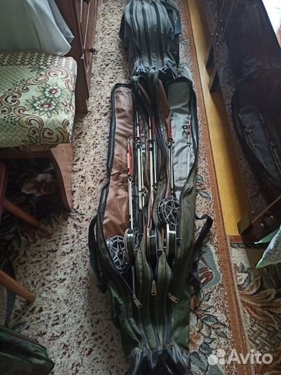 Спиннинг с катушкой и леской