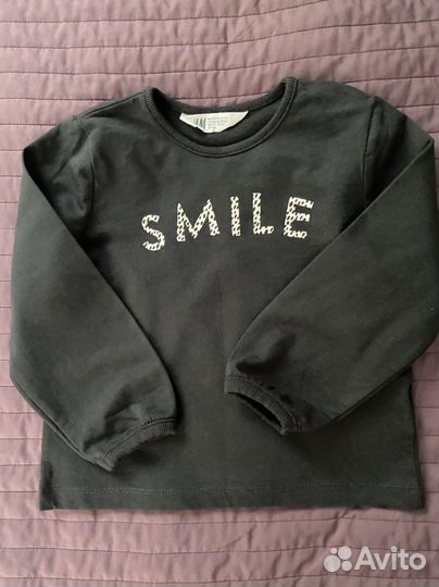 Свитшот H&M для девочки 110-116
