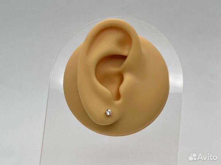 Золотые серьги 585 пробы