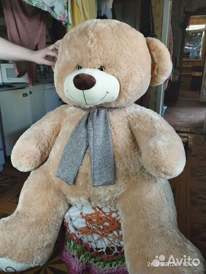 Плюшевый медведь новый