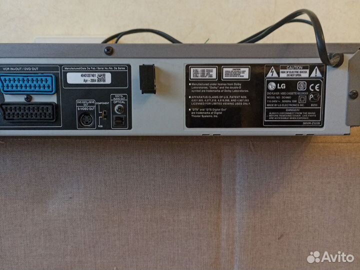 Combo dvd VHS LG