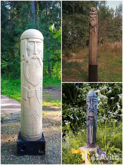 Капище славянских богов скандинавские кумиры