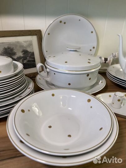 Столовый сервиз Weimar Porzellan винтаж