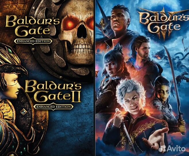 Baldurs Gate (Все части) Навсегда Xbox
