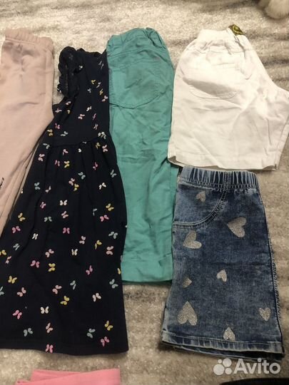 Детские вещи пакетом для девочек 122 128