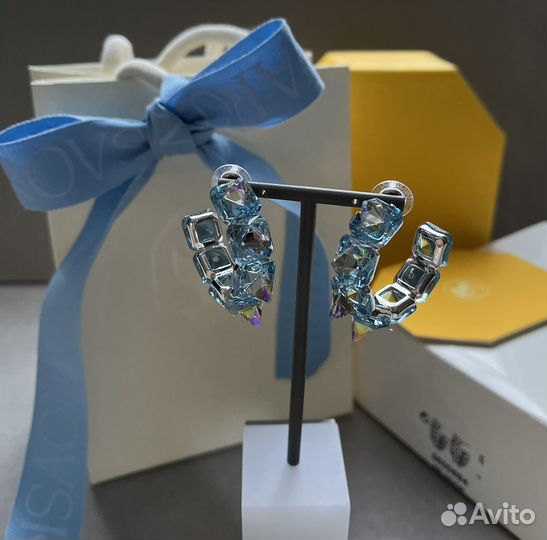 Новые Swarovski серьги Chroma оригинал