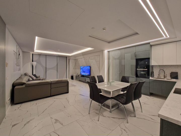 3-к. апартаменты, 130 м², 19/27 эт.