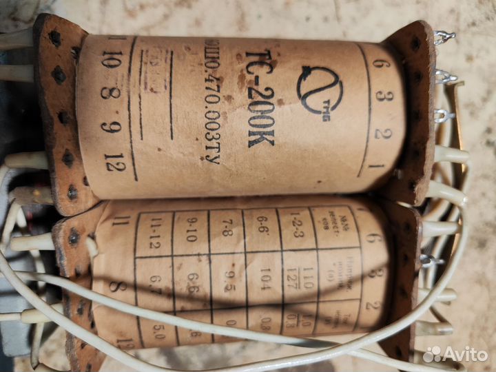 Трансформатор для унч тс180-2