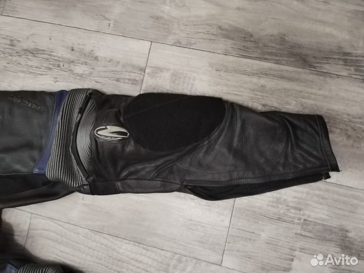 Мотоштаны кожаные мужские