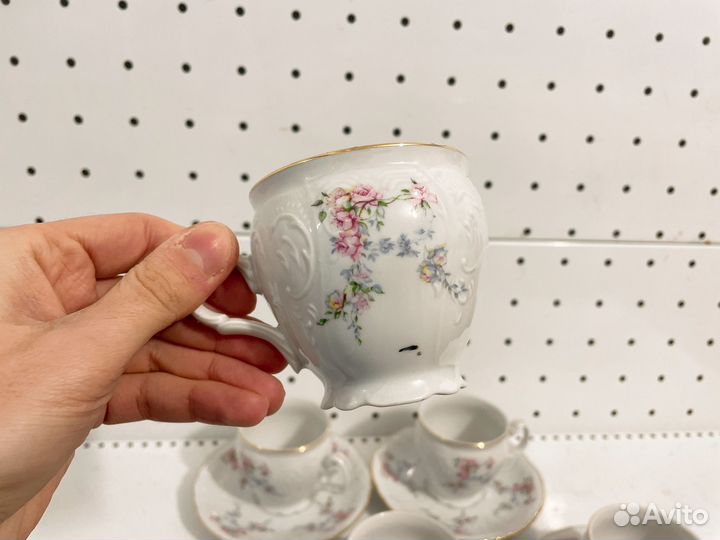 Набор чашек с блюдцами Bernadotte (240 мл)