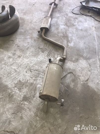 Глушитель hyundai getz