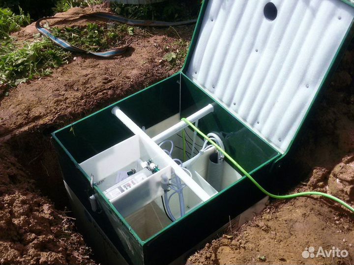 Септик био Аквалос для выгребных ям