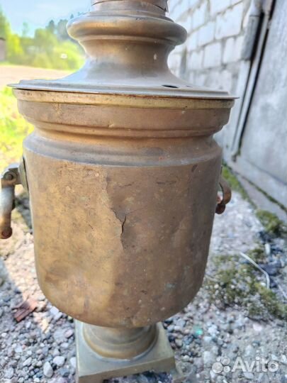 Самовар угольный старинный