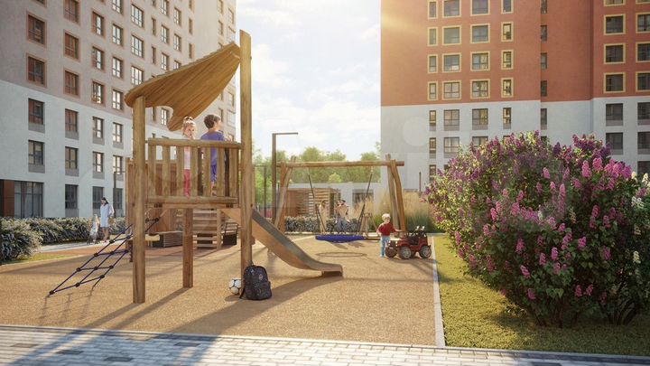 2-к. квартира, 61,7 м², 4/15 эт.