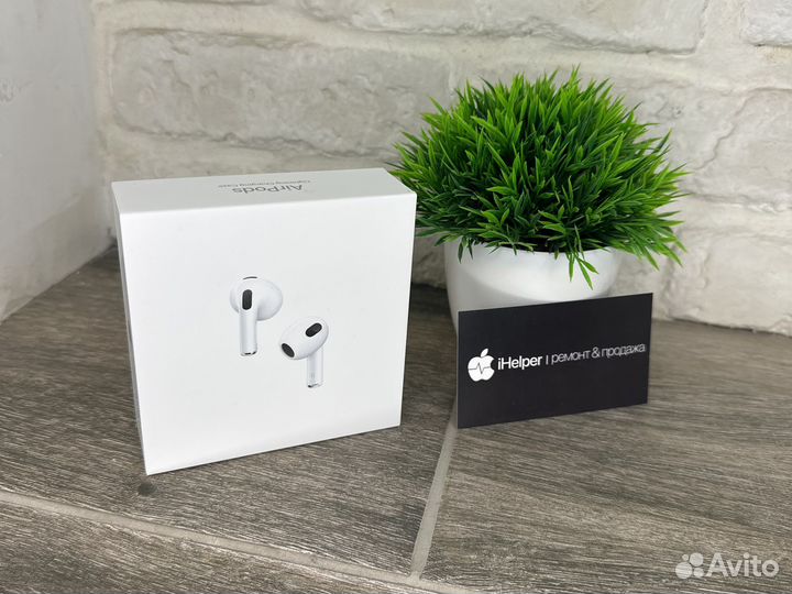 Airpods (3rd generation) новые