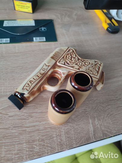 Бутылка и 2 рюмки подарочные